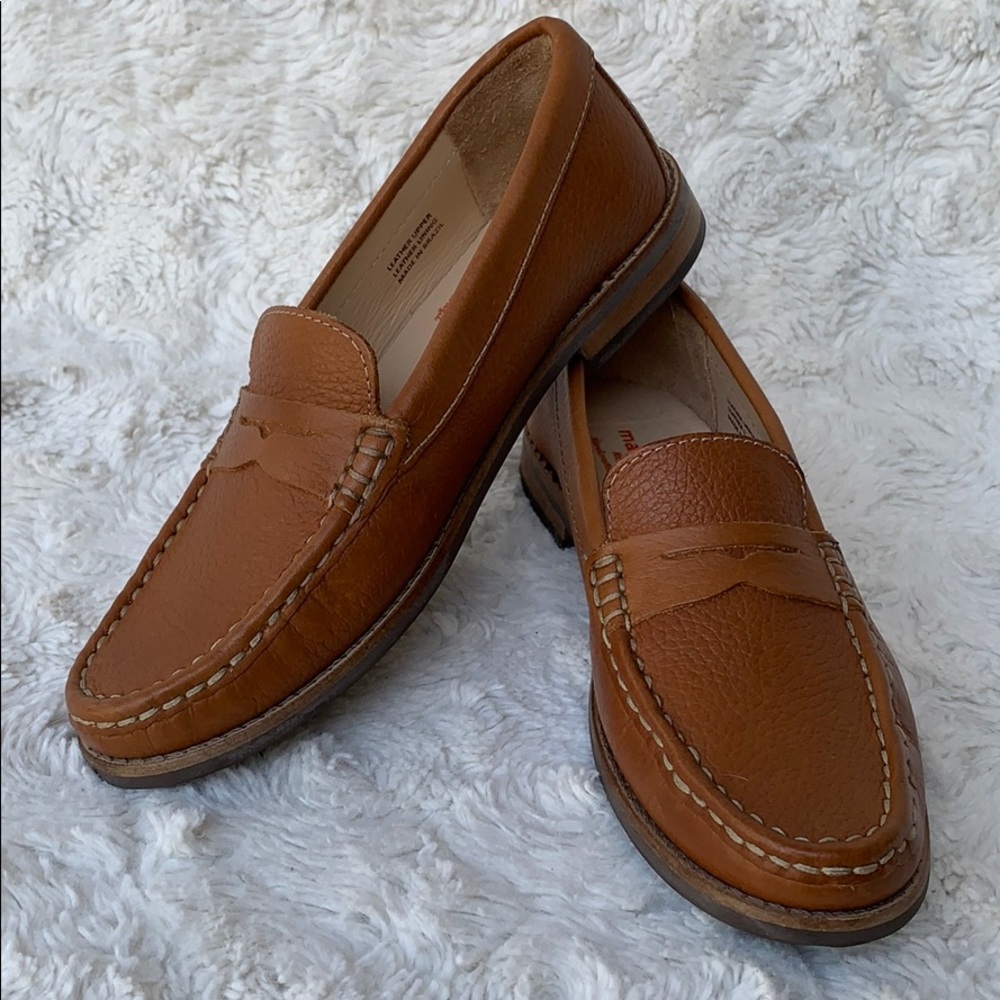Marc Joseph “East Village”Saddle Napa Loafer Sz2.5